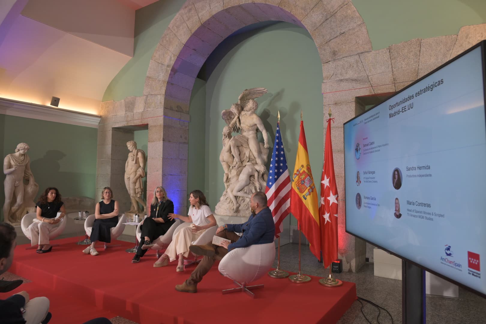 Madrid-USA trabajan en la creación de alianzas estratégicas para el desarrollo futuro del audiovisual