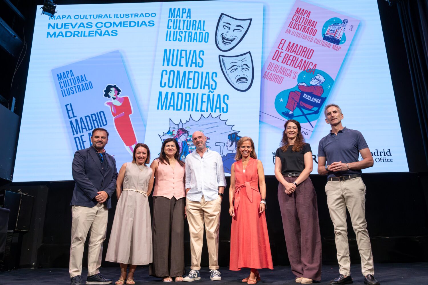 El Cluster Audiovisual de Madrid colabora en la creación del Mapa Cultural Ilustrado – Nuevas Comedias Madrileñas
